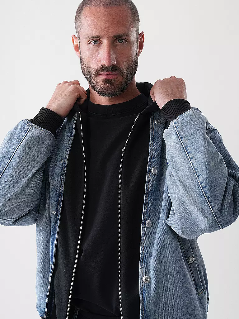 HUGO | Jeansjacke ENJO  | blau