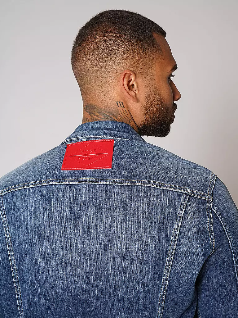 HUGO | Jeansjacke GROVER HUGO x REPLAY | blau