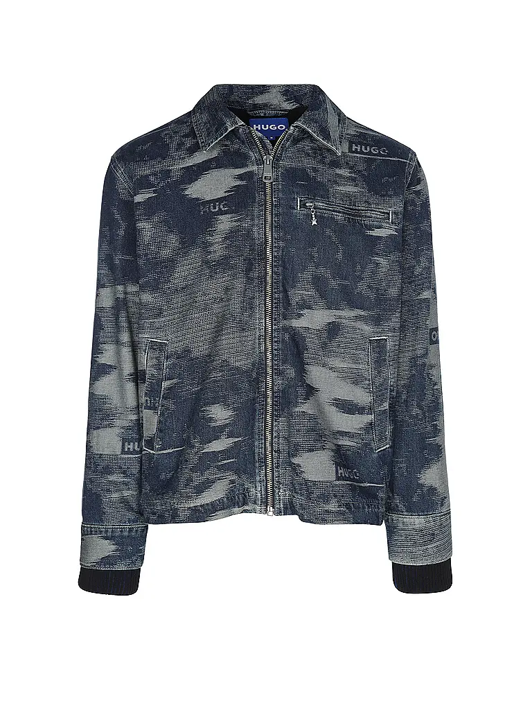 HUGO | Jeansjacke WYLIE | dunkelblau