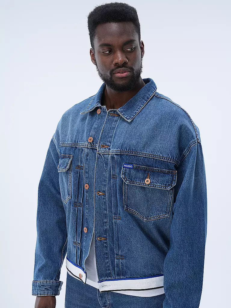 HUGO | Jeansjacke | blau