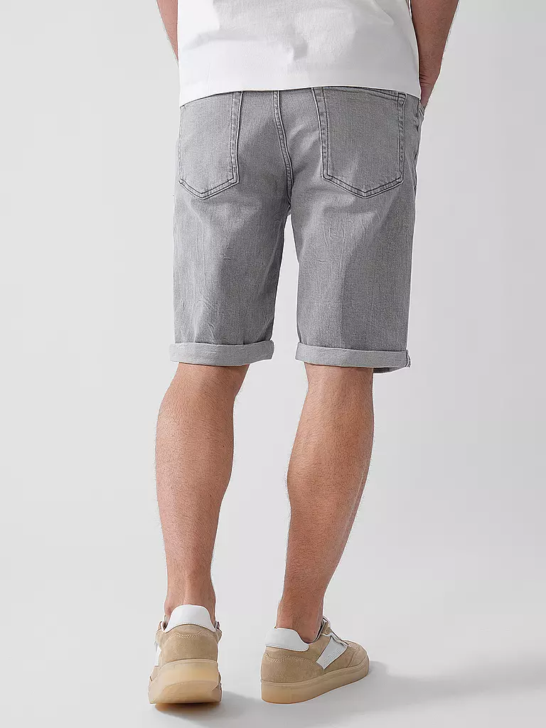 HUGO | Jeansshorts  | hellgrau