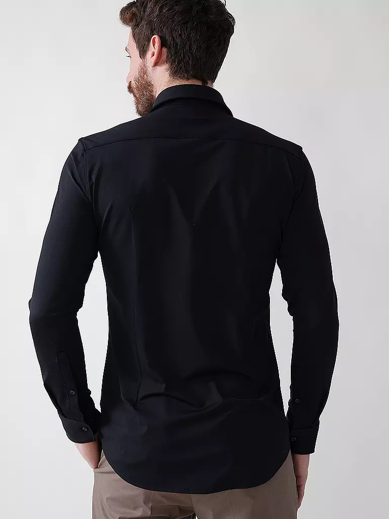 HUGO | Jerseyhemd Slim Fit KENNO | weiss