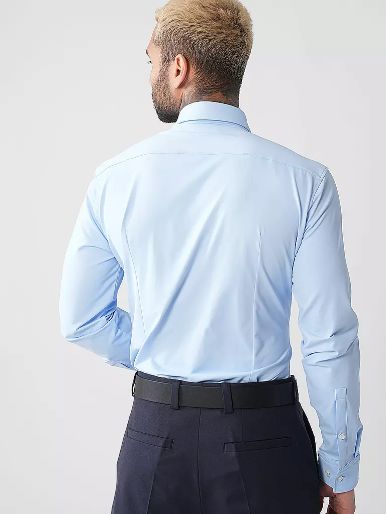 HUGO | Jerseyhemd Slim Fit KENNO | dunkelblau