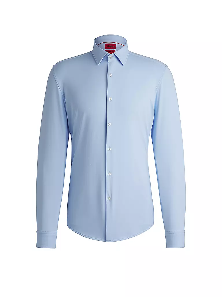 HUGO | Jerseyhemd Slim Fit KENNO | dunkelblau