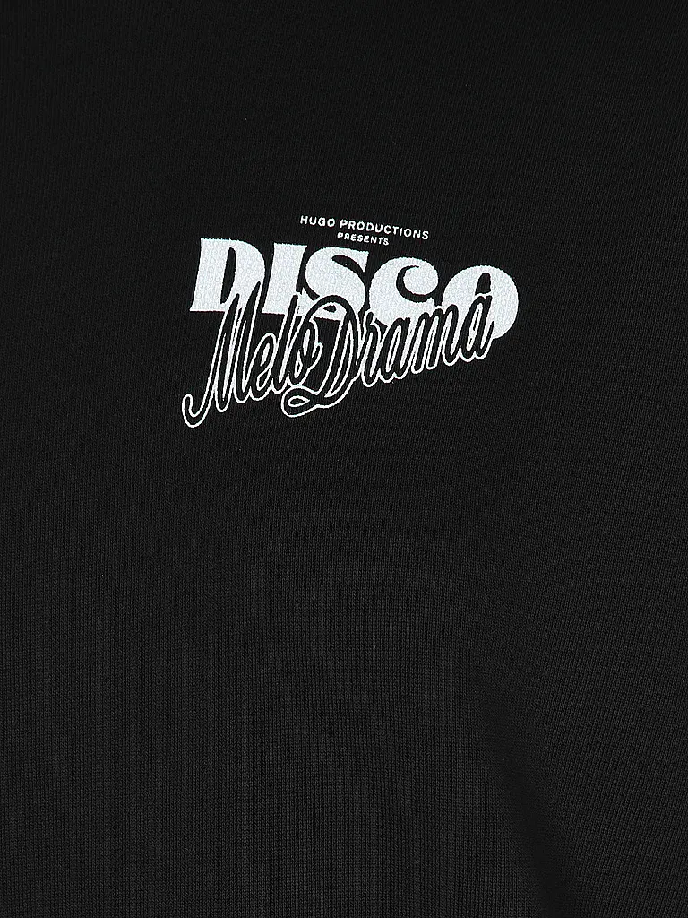 HUGO | Kapuzensweater - Hoodie DALESSANDRA | Schwarz