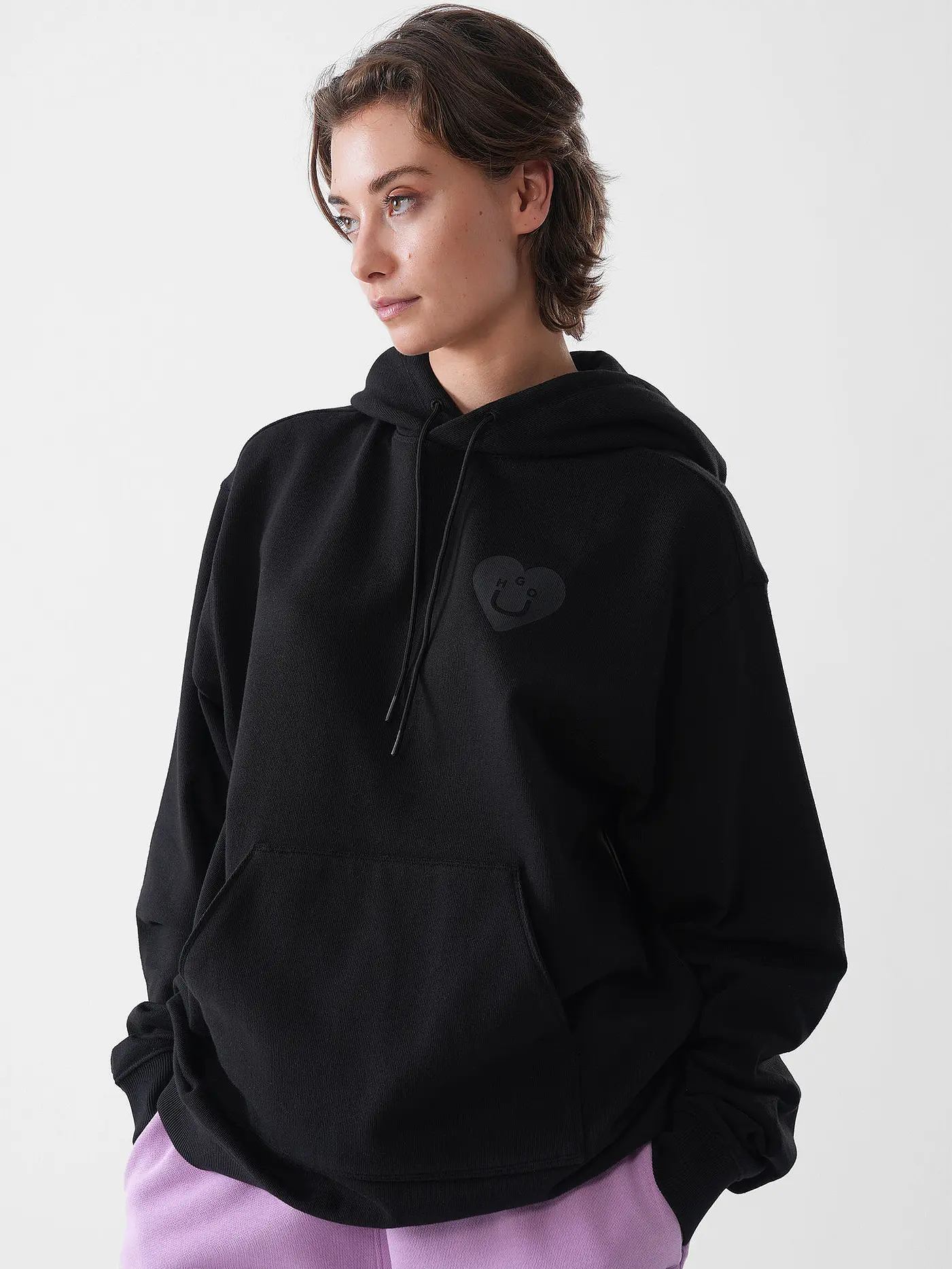 HUGO | Kapuzensweater - Hoodie DEJANDRA_B | schwarz