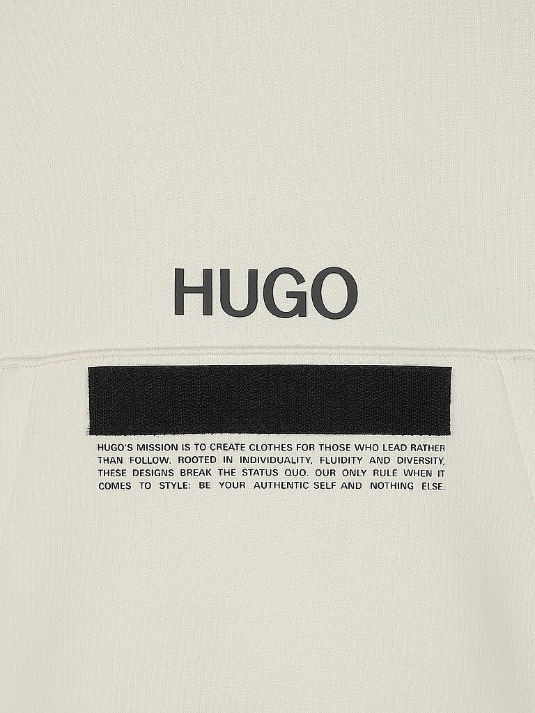 HUGO | Kapuzensweater - Hoodie Devertree | creme