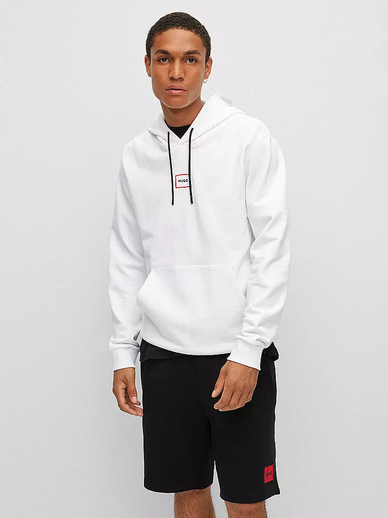 HUGO | Kapuzensweater - Hoodie DORAGE | weiss