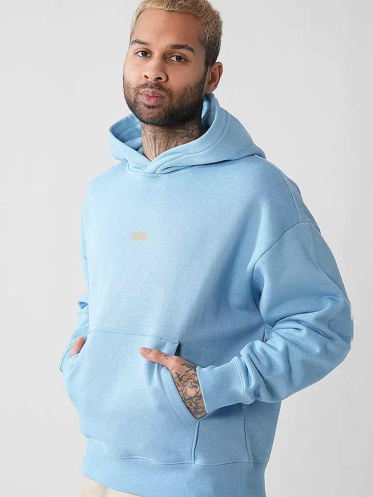HUGO | Kapuzensweater - Hoodie NAZARDO | schwarz