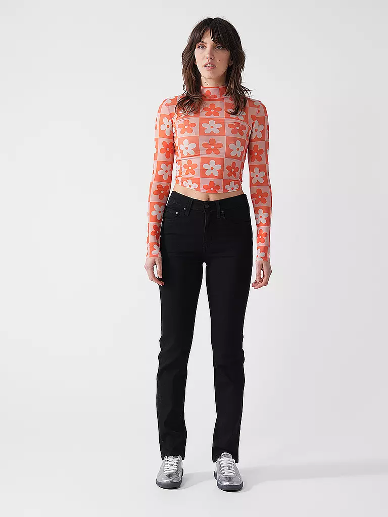 HUGO | Langarmshirt DASORI | orange