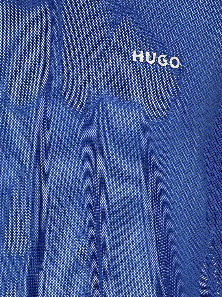 HUGO | Langarmshirt NELLINGHAM | blau