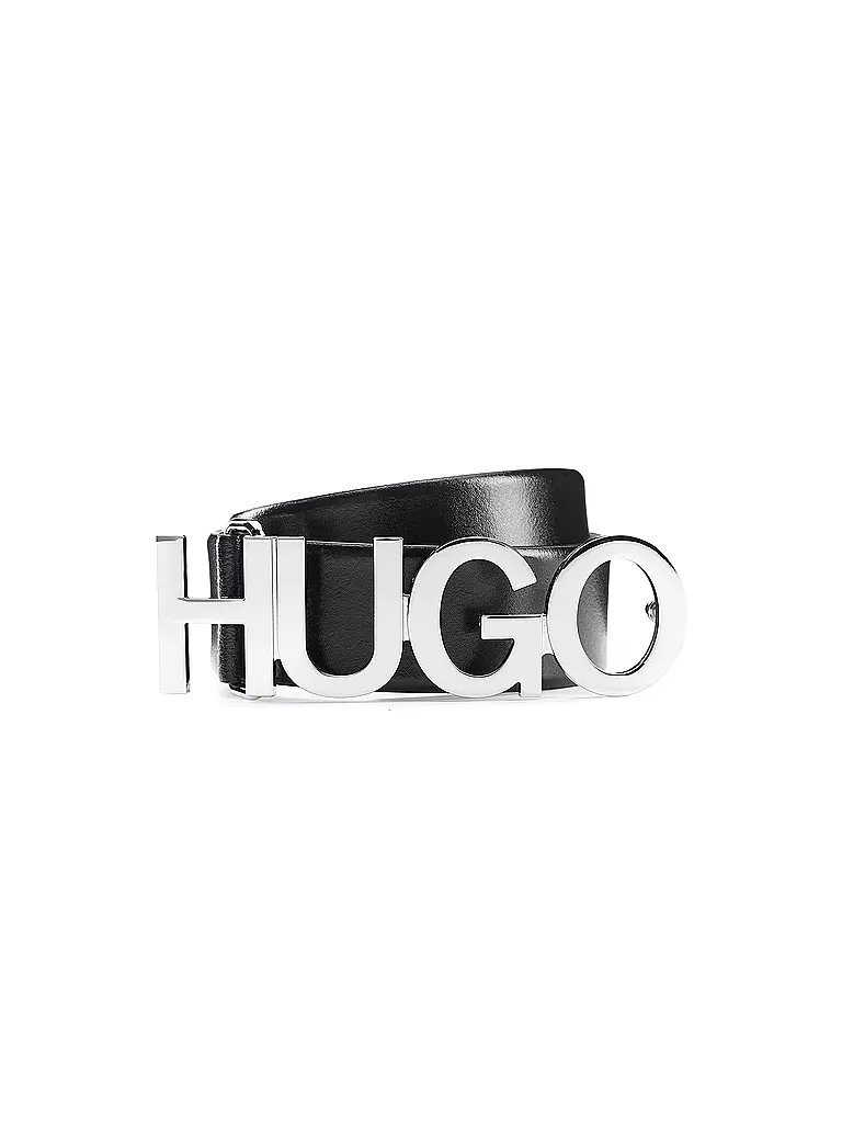 HUGO | Ledergürtel Zula | schwarz