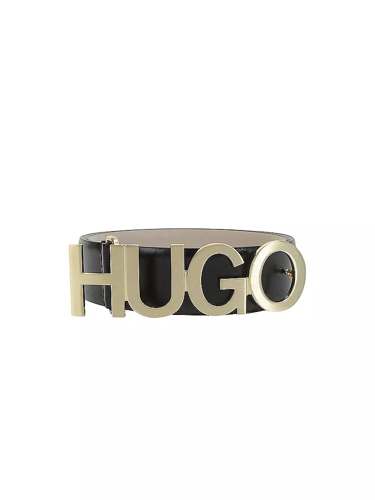 HUGO | Ledergürtel Zula | schwarz