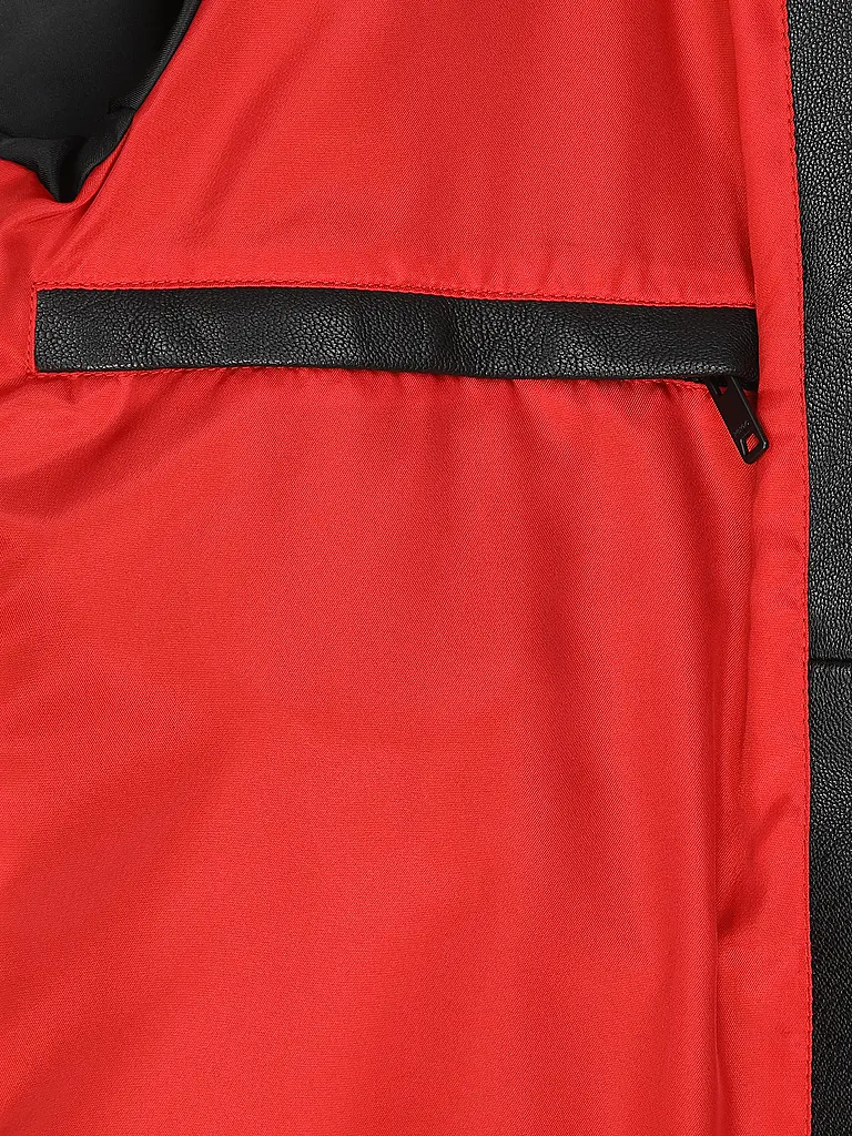 HUGO | Lederjacke LOKIS-3  | Schwarz