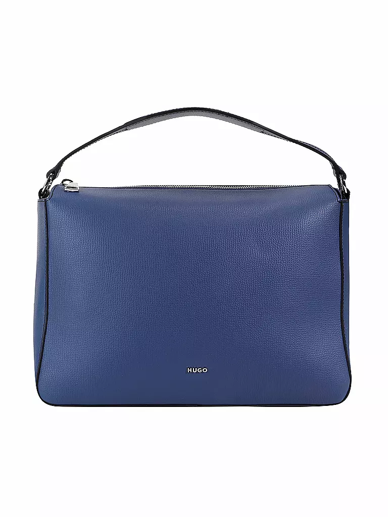 HUGO | Ledertasche - Hobo Bag Amelia | blau