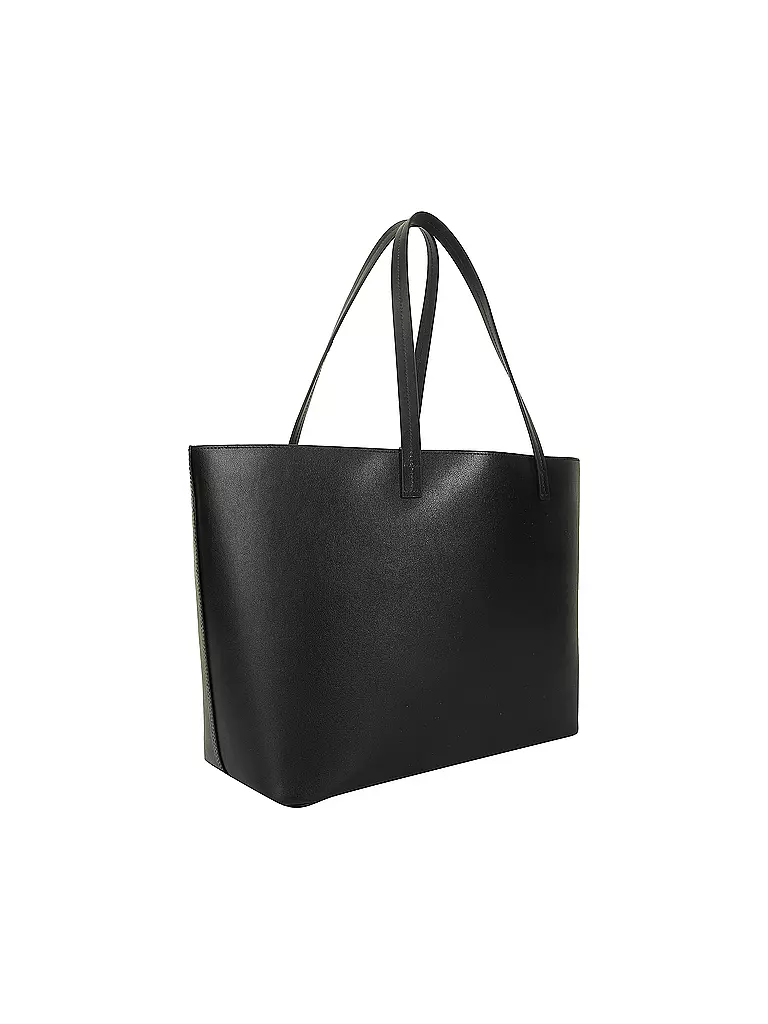 HUGO | Ledertasche - Shopper MAYA Large | schwarz