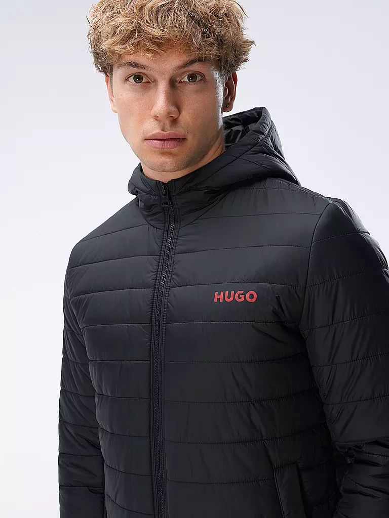 HUGO | Leichtsteppjacke | schwarz