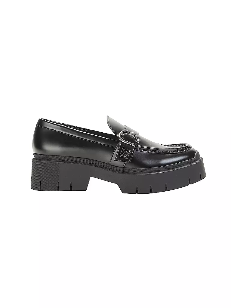 HUGO | Loafers KRIS | schwarz