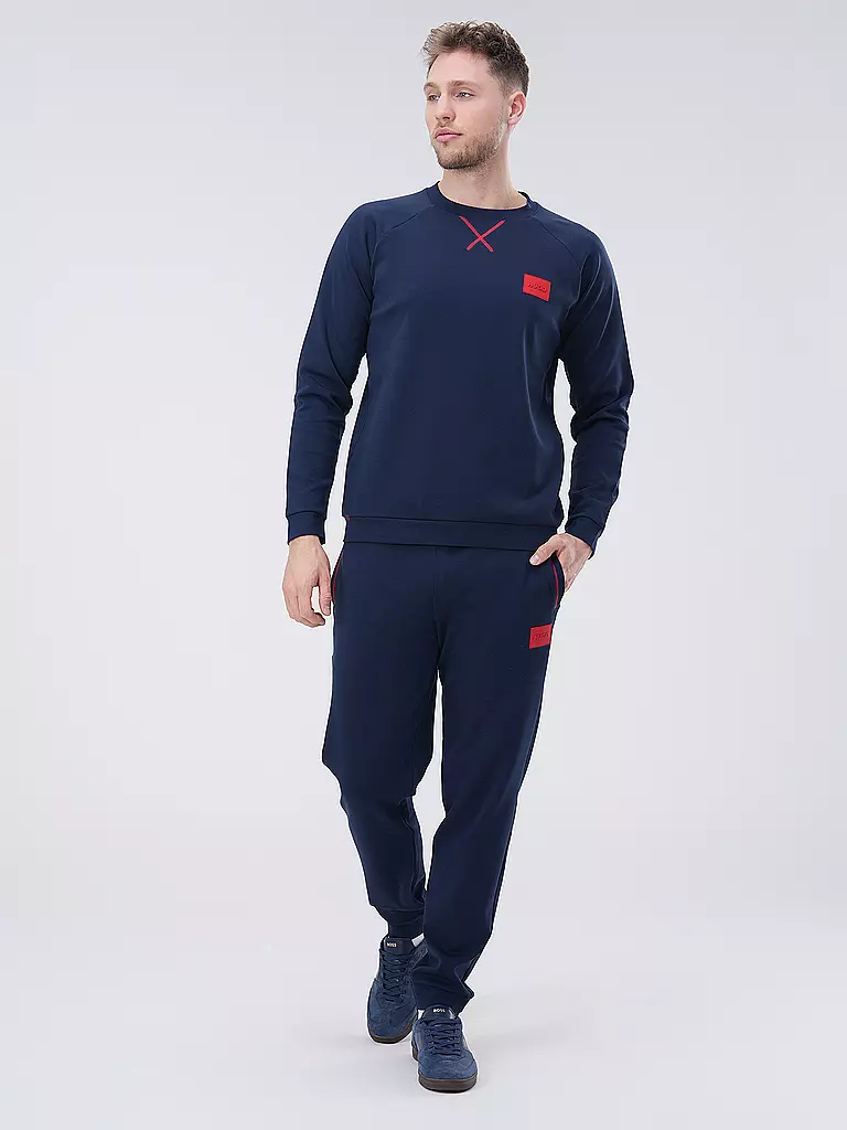 HUGO | Loungewear Hose  | dunkelblau