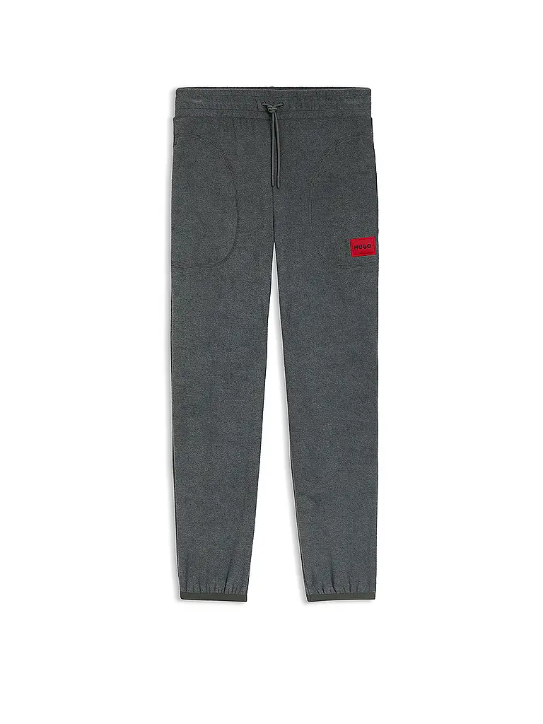 HUGO | Loungewear Hose TERRY | Grau