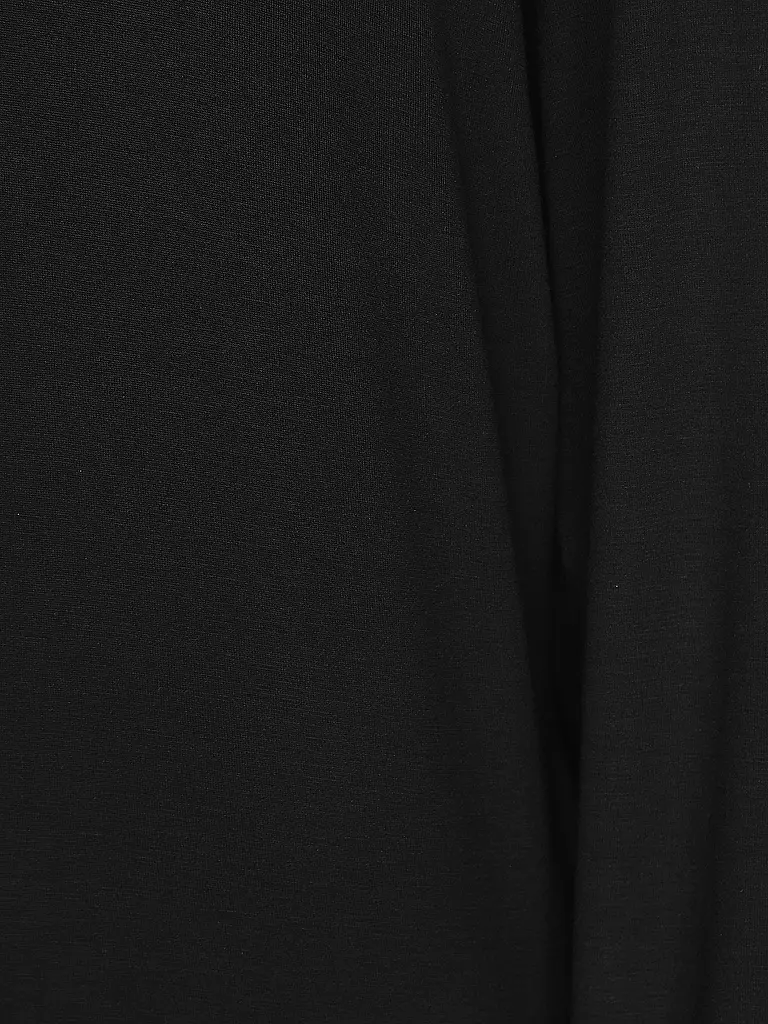 HUGO | Loungewear Kapuzensweater -  Hoodie Cropped Fit | schwarz