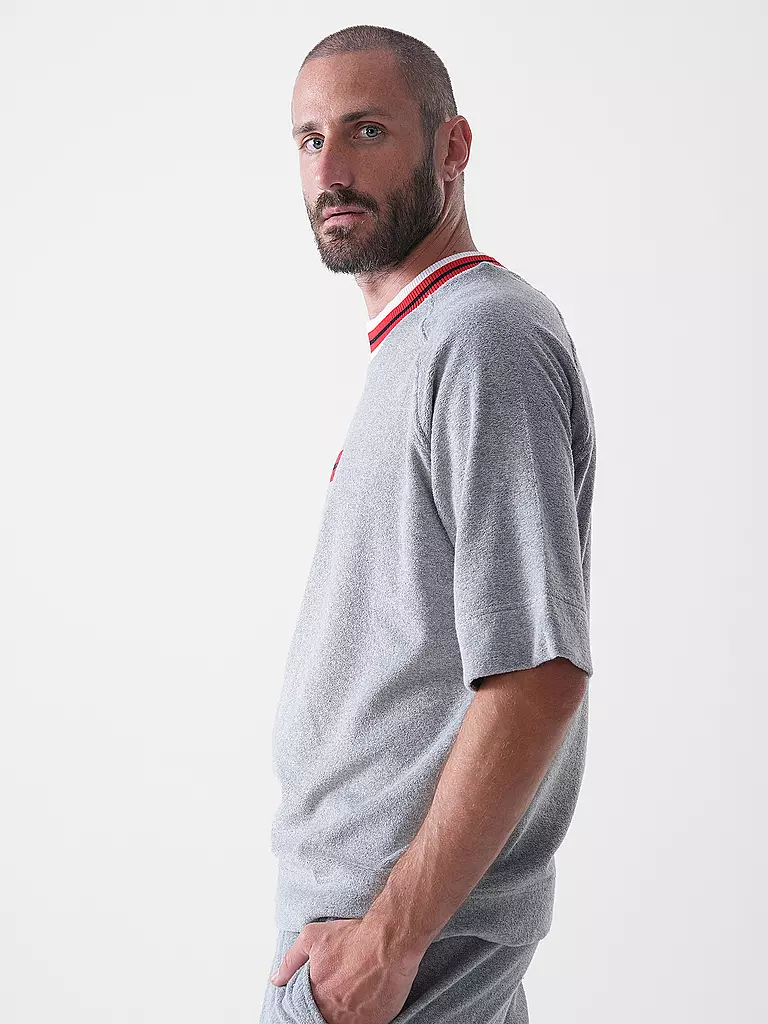HUGO | Loungewear Shirt JAXON | hellgrau