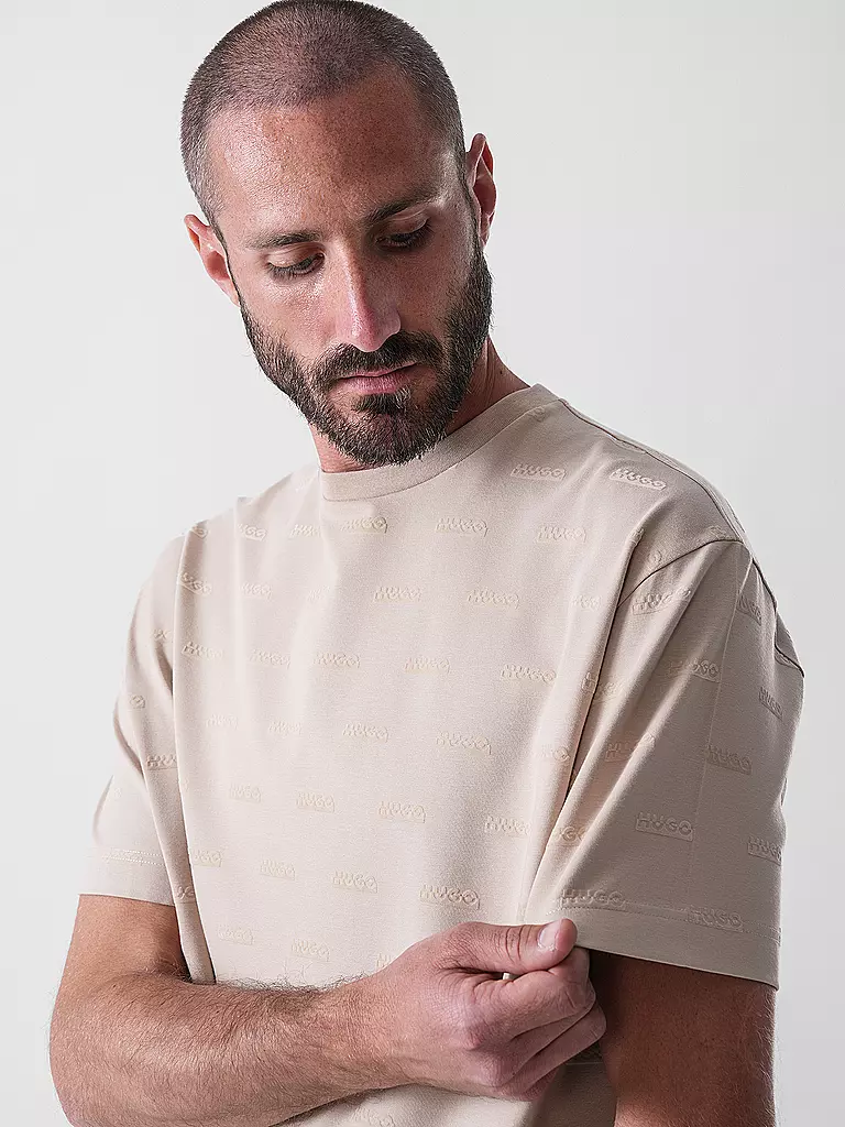 HUGO | Loungewear Shirt | beige