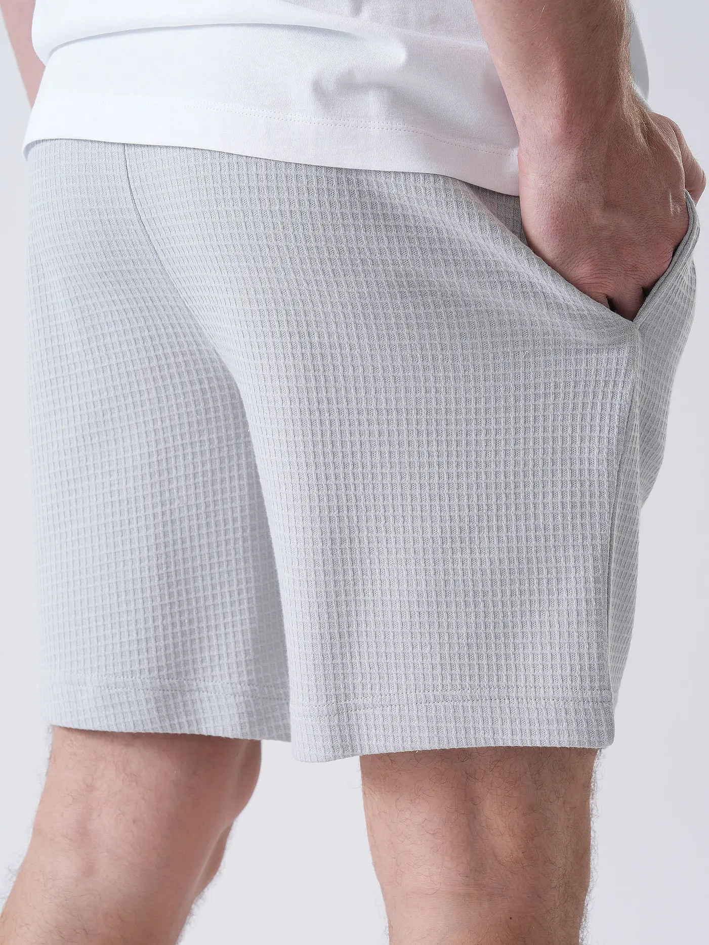 HUGO | Loungewear Shorts AUSTIN | hellgrau
