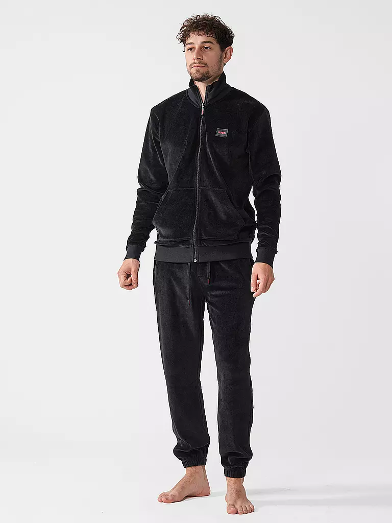 HUGO | Loungewearhose  | schwarz