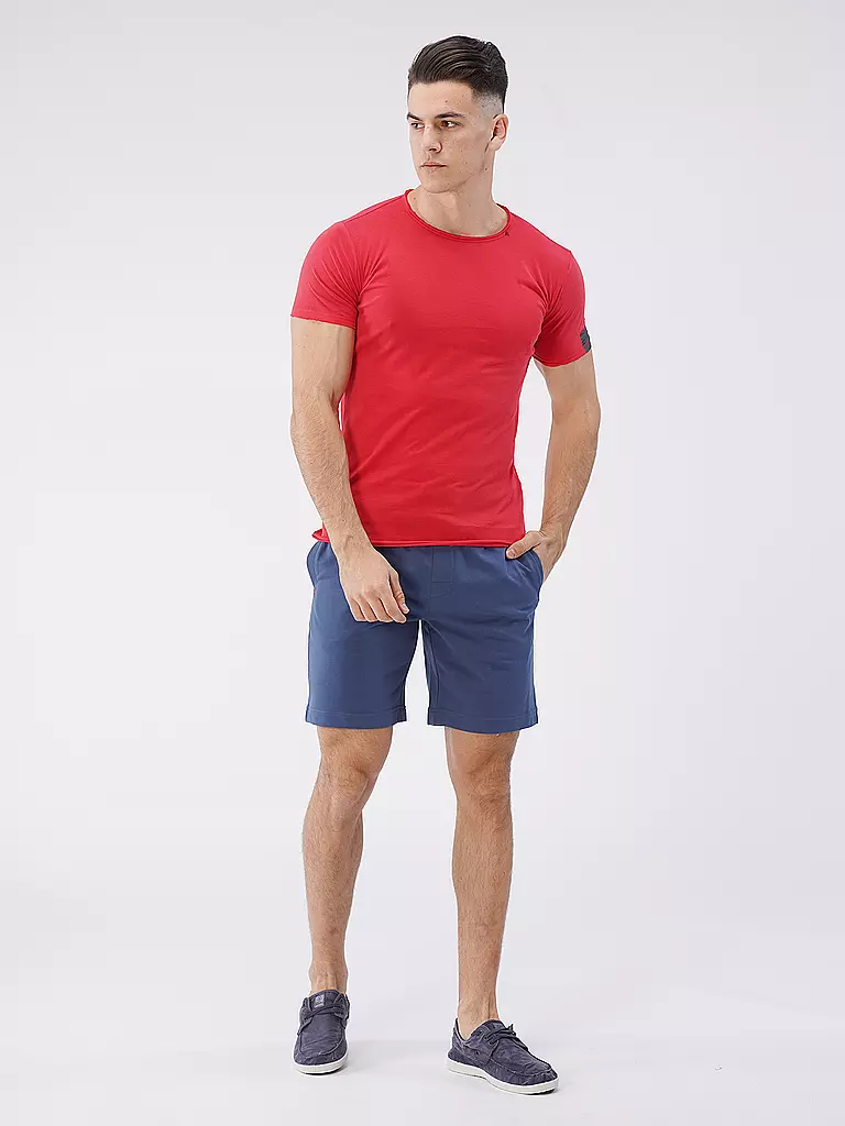 HUGO | Loungwear Shorts STACKED | blau