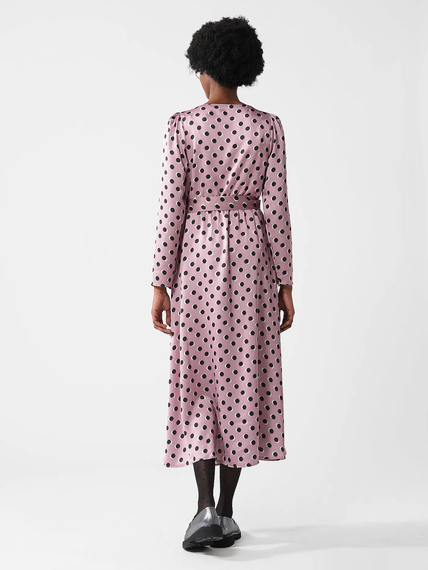 HUGO | Midikleid KAPIA-1 | rosa