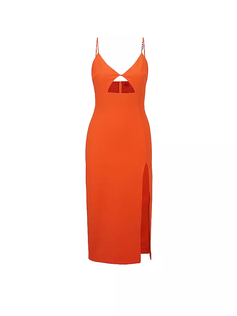 HUGO | Midikleid KARDINA | orange