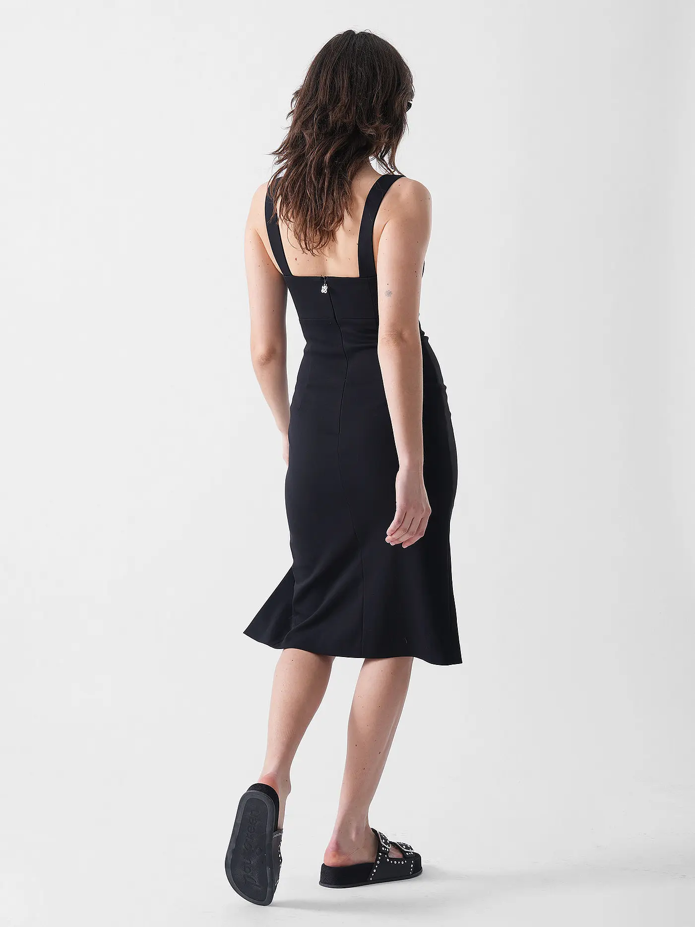 HUGO | Midikleid KUBRINA  | schwarz