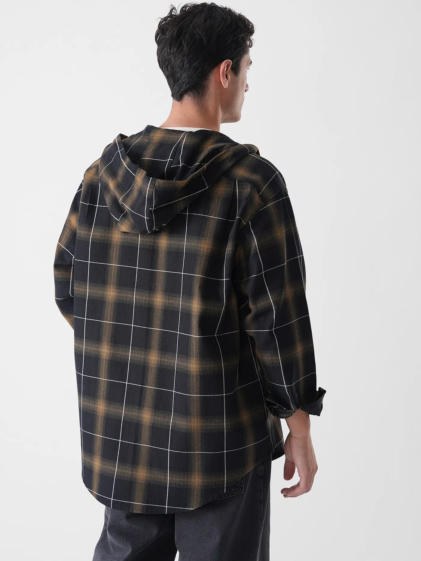HUGO | Overshirt  | olive
