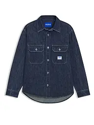 HUGO | Overshirt EBOLT  | Dunkelblau