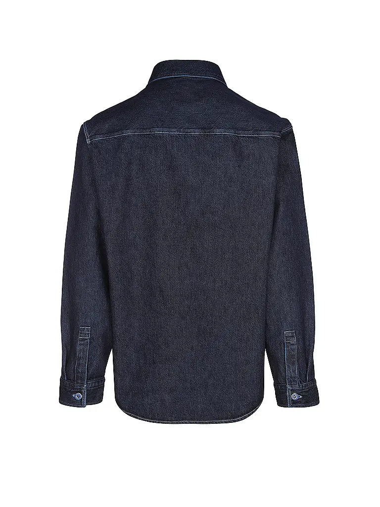 HUGO | Overshirt EBOLT  | Dunkelblau