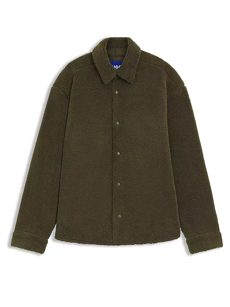 HUGO | Overshirt EBOLT | olive