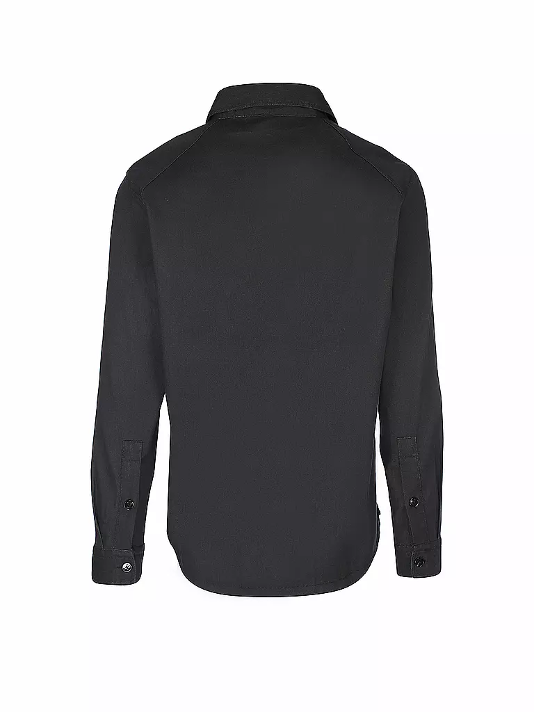 HUGO | Overshirt | schwarz