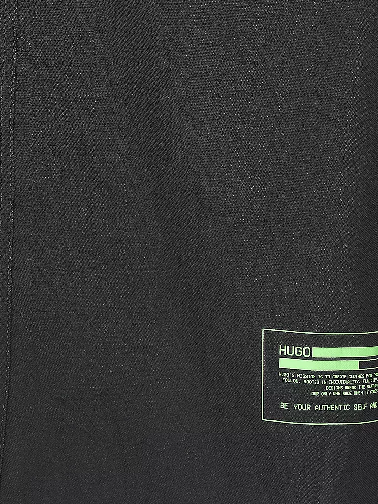 HUGO | Overshirt | schwarz