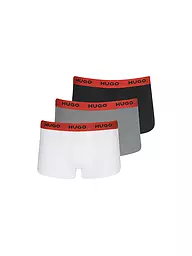 HUGO | Pants 3-er Pkg schwarz rot | weiss