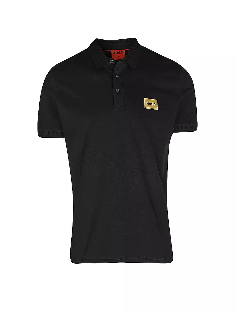 HUGO | Poloshirt DERESO | schwarz