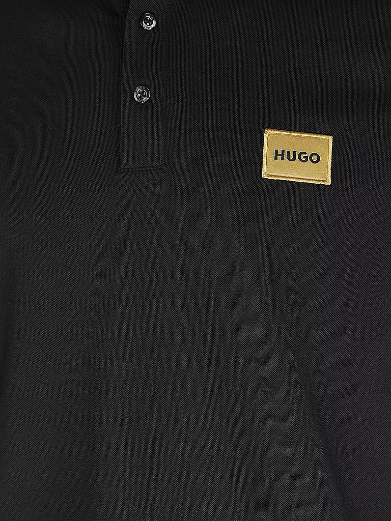 HUGO | Poloshirt DERESO | schwarz