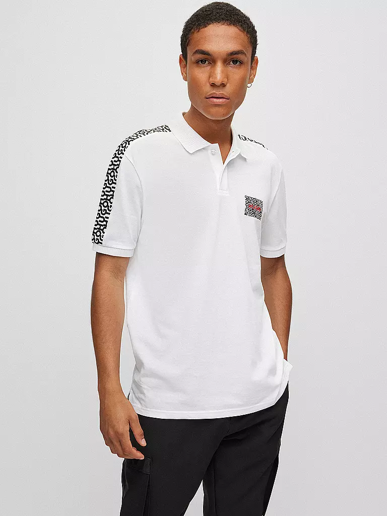 HUGO | Poloshirt | weiss