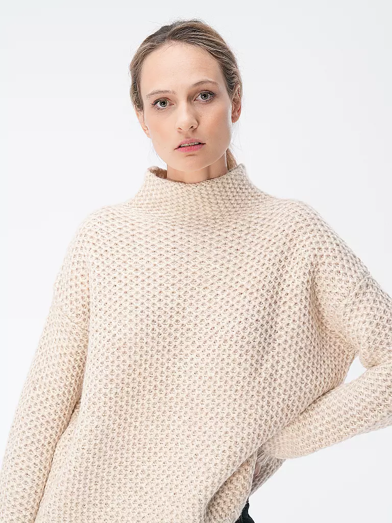 HUGO | Pullover SAFINEYN | creme