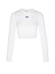HUGO | Pullover Slim Fit SUCCORIE | weiss