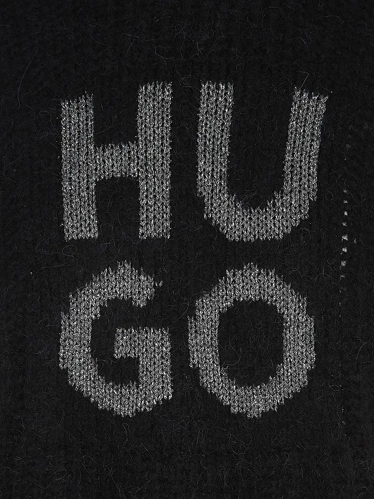 HUGO | Pullover SLOGUIS | Schwarz