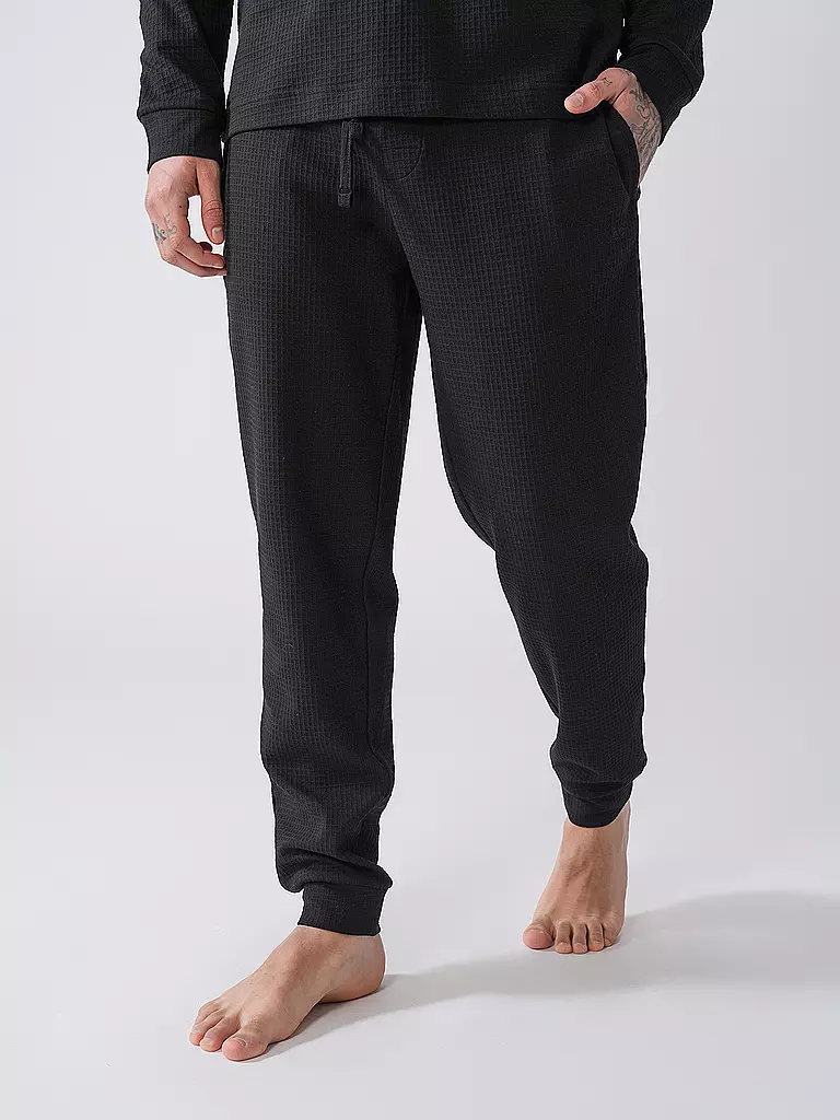 HUGO | Pyjamahose AUSTIN | schwarz