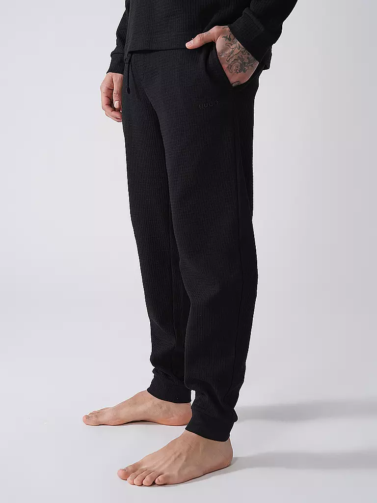 HUGO | Pyjamahose AUSTIN | schwarz