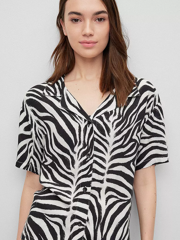 HUGO | Pyjamashirt | schwarz