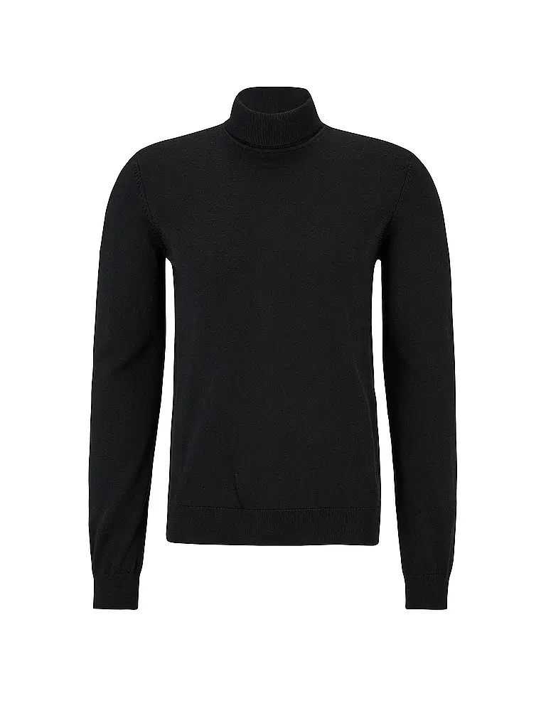 HUGO | Rollkragenpullover  | schwarz